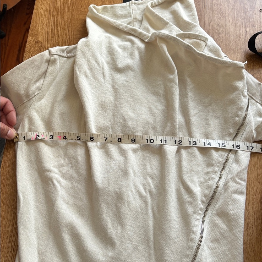 BlankNYC Cream Drape Jacket - Picture 9 of 10